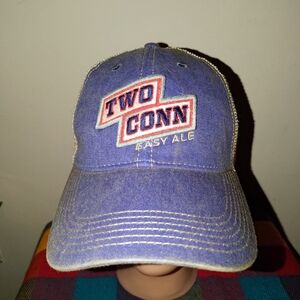 TwoConn Easy Ale Embroidered Trucker Mesh Snapback Hat Cap